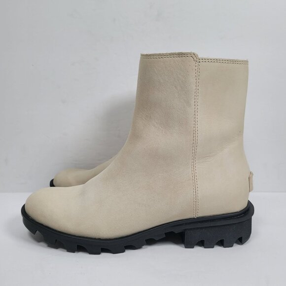 Sorel Phoenix Women's Suede Leather Zip Up Ankle Boots NL3159-920 US Size 6.5 - Picture 2 of 11